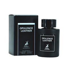 Lattafa Maison Alhambra Opulence Leather EDP 3.4 oz bottle